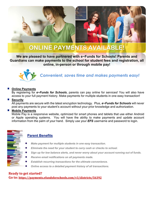 Electric Payments now available